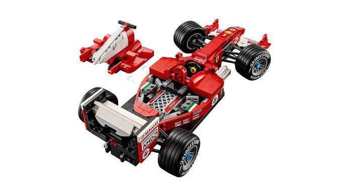 LEGO Icons Ferrari F2004 та Michael Schumacher 735 деталей (11375) &ndash; фото товару LEGO з категорії LEGO Icons. Оригінал, доставка по Україні