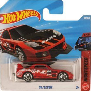 Базова машинка Hot Wheels 24/Seven Nightspeed 1:64 JJJ09 &ndash; фото товару Hot Wheels з категорії Машинки Хот Вілс - Hot Wheels . Оригінал, доставка по Україні