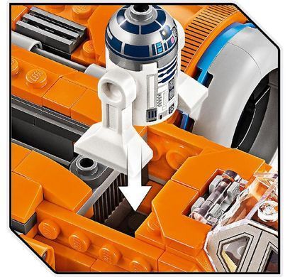 LEGO 75273 Star Wars Винищувач X-Wing По Демерона