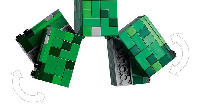 LEGO Minecraft 21276 Кріпер | ЛЕГО 21276 Майнкрафт