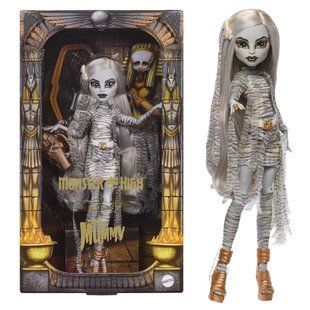 Лялька Monster High x Universal Monsters The Mummy &mdash; Мумія Mattel (JKM51) &ndash; фото товару Monster High з категорії Ляльки Monster High (Монстер Хай). Оригінал, доставка по Україні