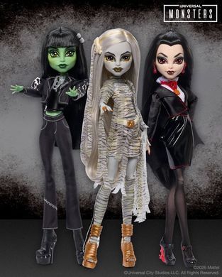 Лялька Monster High x Universal Monsters The Mummy &mdash; Мумія Mattel (JKM51) &ndash; фото товару Monster High з категорії Ляльки Monster High (Монстер Хай). Оригінал, доставка по Україні