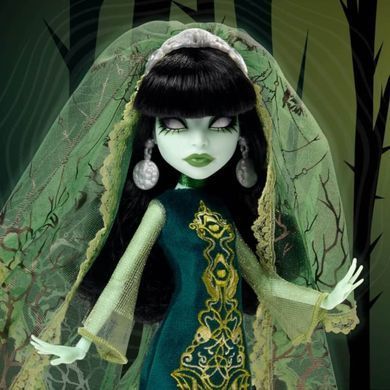Колекційна лялька Monster High Skullector Scarah Screams &mdash; Скара Скрімс (JHK54) &ndash; фото товару Monster High з категорії Ляльки Monster High (Монстер Хай). Оригінал, доставка по Україні