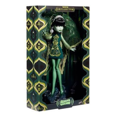 Колекційна лялька Monster High Skullector Scarah Screams &mdash; Скара Скрімс (JHK54) &ndash; фото товару Monster High з категорії Ляльки Monster High (Монстер Хай). Оригінал, доставка по Україні