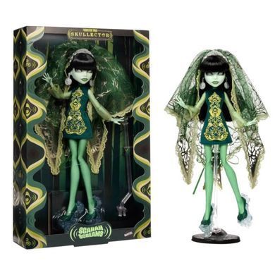 Колекційна лялька Monster High Skullector Scarah Screams &mdash; Скара Скрімс (JHK54) &ndash; фото товару Monster High з категорії Ляльки Monster High (Монстер Хай). Оригінал, доставка по Україні