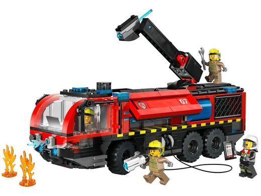 LEGO City Пожежна вантажівка в аеропорту 691 деталь (60499) &ndash; фото товару LEGO з категорії LEGO City. Оригінал, доставка по Україні