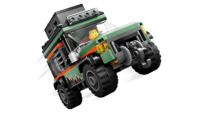 LEGO City Позашляхова гірська вантажівка 4x4 221 деталь (60447) &ndash; фото товару LEGO з категорії LEGO City. Оригінал, доставка по Україні