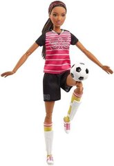 Кукла Барби Barbie Made to Move Двигайся как я Спортсменка Футболистка FCX82