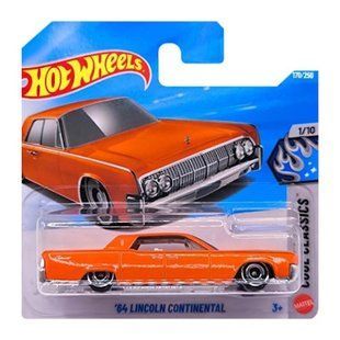 Базова машинка Hot Wheels '64 Lincoln Continental (2007) Drop Tops 1:64 JJK14 &ndash; фото товару Hot Wheels з категорії Машинки Хот Вілс - Hot Wheels . Оригінал, доставка по Україні