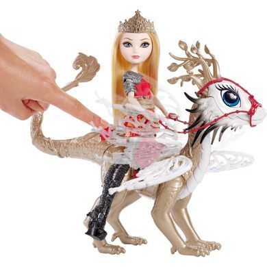 Игровой набор Ever After High Dragon Games Apple White &mdash; Игры Драконов Эппл и Дракон (DKM76) &ndash; фото товара Ever After High из категории Куклы Ever After High (Эвер Афтер Хай). Оригинал, доставка по Украине
