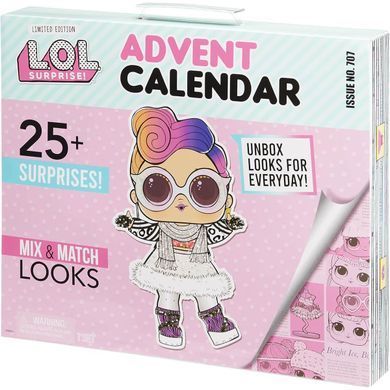 Игровой набор L.O.L. Surprise Адвентовый календарь с куклой ЛОЛ Сюрприз (586951) &ndash; фото товара L.O.L. Surprise! из категории Игровые наборы L.O.L. Surprise. Оригинал, доставка по Украине