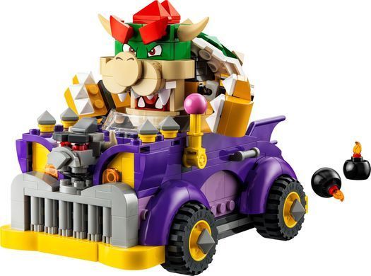 LEGO Super Mario Маслкар Боузера. Додатковий набір 458 деталей (71431) &ndash; фото товару LEGO з категорії LEGO Super Mario. Оригінал, доставка по Україні