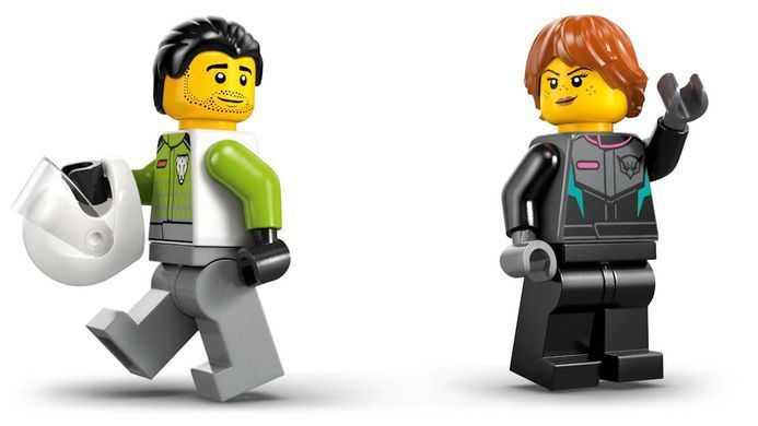 LEGO City Реактивный самолет против автомобиля 259 деталей (60489) &ndash; фото товара LEGO из категории LEGO City. Оригинал, доставка по Украине