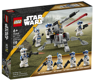 LEGO Star Wars Бойовий загін бійців-клонів 501-го легіону 119 деталей (75345) &ndash; фото товару LEGO з категорії LEGO Star Wars. Оригінал, доставка по Україні