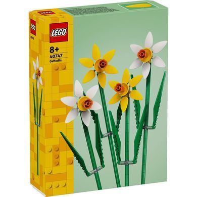 Конструктор LEGO Icons Нарциси 216 деталей (40747) &ndash; фото товару LEGO з категорії LEGO Icons. Оригінал, доставка по Україні