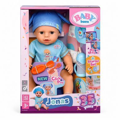 Лялька Baby Born серії Click and Play &ndash; Джонас (840078) &ndash; фото товару Baby Born з категорії Ляльки пупси Baby Born . Оригінал, доставка по Україні