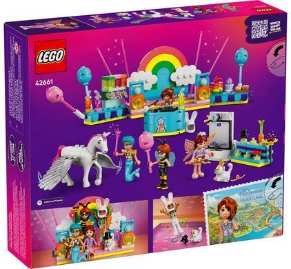 LEGO Friends Костюмированная вечеринка с единорогом и феей (42661) &ndash; фото товара LEGO из категории LEGO Friends. Оригинал, доставка по Украине