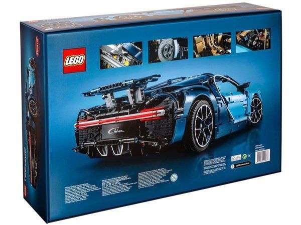 LEGO Technic Bugatti Chiron 3599 деталей (42083) &ndash; фото товару LEGO з категорії LEGO Technic. Оригінал, доставка по Україні