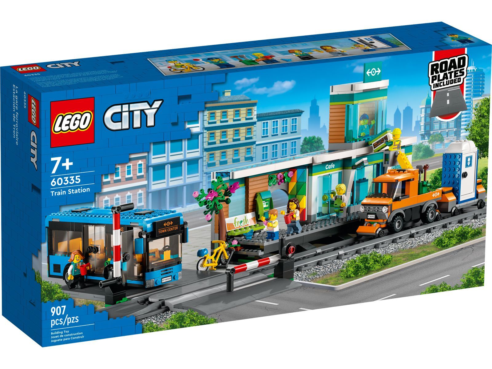 ? Конструктор LEGO City Железнодорожная станция 907 деталей (60335) купить  недорого Оригинал в Киеве, Украине: Цена, Отзывы, Характеристики, Доставка  -TOYSLINE