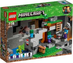 Конструктор LEGO Minecraft Пещера зомби 241 деталь (21141)