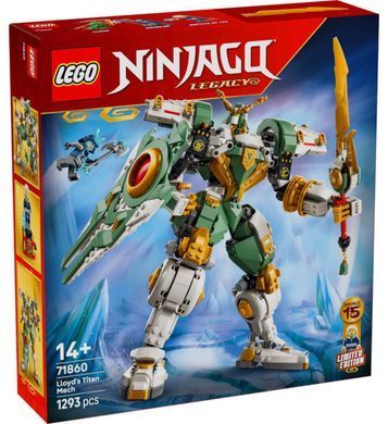 LEGO NINJAGO Робот-титан Ллойда к 15-летию (71860) &ndash; фото товара LEGO из категории LEGO NINJAGO. Оригинал, доставка по Украине