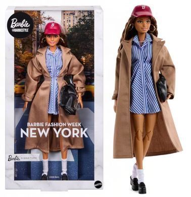 Коллекционная кукла Barbie Signature @Barbiestyle New York Fashion Week (JJX32) &ndash; фото товара Barbie Collector  из категории Коллекционные куклы Барби - Barbie Collector. Оригинал, доставка по Украине
