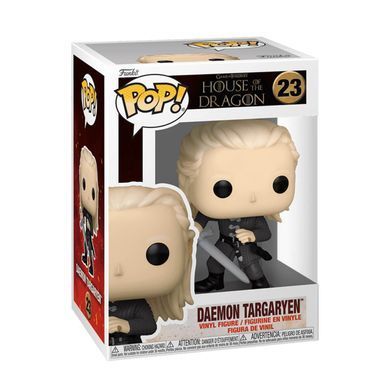 Фигурка Funko Pop! Game of Thrones: Дом Дракона S4 - Деймон Таргариен с мечем #23 (83464) &ndash; фото товара Funko из категории Фигурки Funko Pop. Оригинал, доставка по Украине