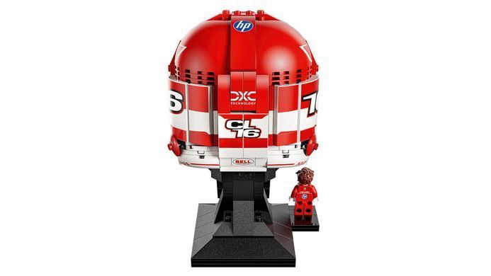 LEGO Editions Formula 1 Шолом Шарля Леклера з команди Scuderia Ferrari HP (43014) &ndash; фото товару LEGO з категорії LEGO Editions. Оригінал, доставка по Україні