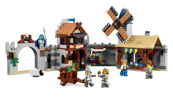 LEGO Creator Средневековый замок с рыцарем на коне 1371 деталь (31168) &ndash; фото товара LEGO из категории LEGO Creator 3-in-1. Оригинал, доставка по Украине