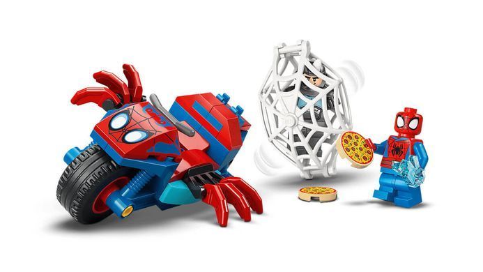 LEGO&reg; 11206 Marvel Spidey And His Amazing Friends Spidey on his Motorcycle vs. Rhino