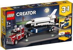 Конструктор Lego Creator 3-in-1 Транспортировщик шаттлов 341 деталь (31091)