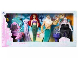 Подарунковий набір ляльок Disney Princess Аріель &mdash; Русалонька 416129327261 з фігурками Себастьяна та Флаундера