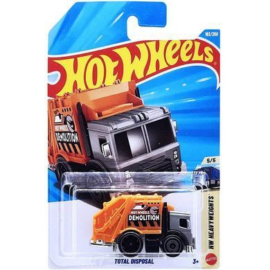 Базова машинка Hot Wheels Total Disposal Treasure Hunts Heavyweights 1:64 JJM07 &ndash; фото товару Hot Wheels з категорії Машинки Хот Вілс - Hot Wheels . Оригінал, доставка по Україні