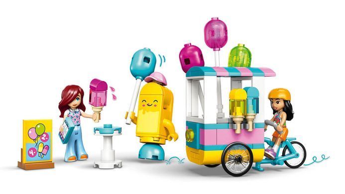 LEGO Friends Лоток с мороженым и воздушными шариками (42692) &ndash; фото товара LEGO из категории LEGO Friends. Оригинал, доставка по Украине