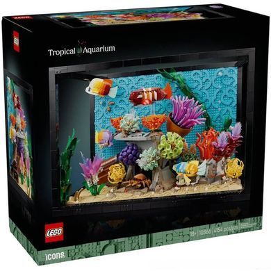 LEGO ICONS Тропический аквариум 4154 деталей (10366) &ndash; фото товара LEGO из категории LEGO Icons. Оригинал, доставка по Украине