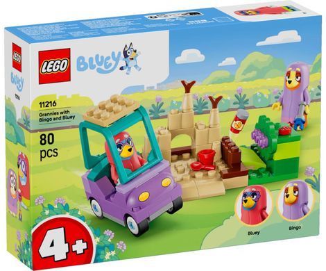 LEGO Bluey &laquo;Бабусі&raquo; з Бінго та Блуї (11216) &ndash; фото товару LEGO з категорії LEGO Bluey. Оригінал, доставка по Україні