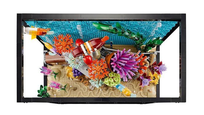 LEGO ICONS Тропический аквариум 4154 деталей (10366) &ndash; фото товара LEGO из категории LEGO Icons. Оригинал, доставка по Украине