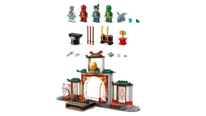 LEGO NINJAGO Храм ніндзя Спін-джитсу (71831) &ndash; фото товару LEGO з категорії LEGO NINJAGO. Оригінал, доставка по Україні