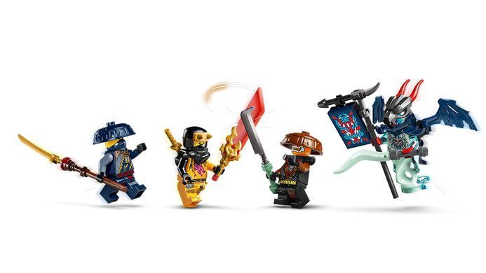 LEGO NINJAGO 71843 Розбійник: Робот-вершник на драконі | ЛЕГО 71843 НІНДЗЯГО