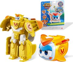 Игровая фигурка-трансформер Super Wings Transforming Super Pet Золотой Мальчик любимец (EU770644) купить