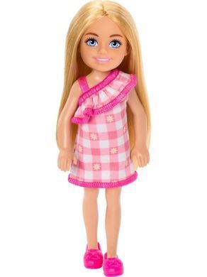Кукла Barbie Club Chelsea Блондинка в платье (HXM95) &ndash; фото товара Barbie из категории  Куклы Барби и ее Сестры . Оригинал, доставка по Украине