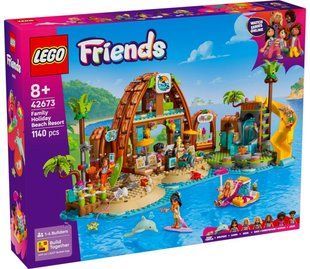 LEGO 42673 Friends Пляжний курорт для сімейного відпочинку