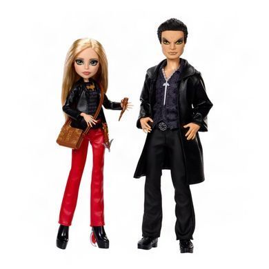 Колекційний набір ляльок Monster High Skullector &mdash; Баффі та Енджел, 2 ляльки (JLL00) &ndash; фото товару Monster High з категорії Ляльки Monster High (Монстер Хай). Оригінал, доставка по Україні
