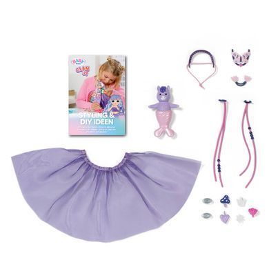 Лялька Baby Born серії Glam Up &ndash; Русалонька Аура, 28 см (871799) &ndash; фото товару Baby Born з категорії Ляльки пупси Baby Born . Оригінал, доставка по Україні