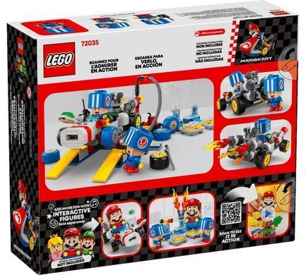 LEGO Super Mario Mario Kart&trade; &ndash; Toad's Garage (72035) &ndash; фото товару LEGO з категорії LEGO Super Mario. Оригінал, доставка по Україні