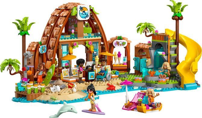 LEGO Friends Пляжный курорт для семейного отдыха (42673) &ndash; фото товара LEGO из категории LEGO Friends. Оригинал, доставка по Украине
