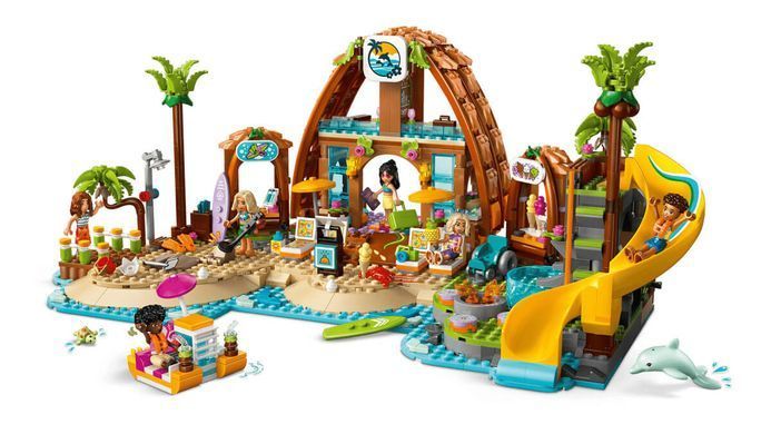 LEGO Friends Пляжный курорт для семейного отдыха (42673) &ndash; фото товара LEGO из категории LEGO Friends. Оригинал, доставка по Украине