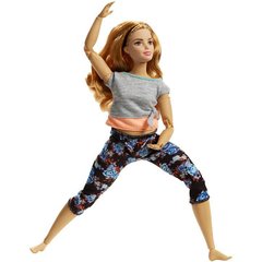 Кукла Барби Barbie Made to Move Йога Двигайся как Я Пышная FTG84