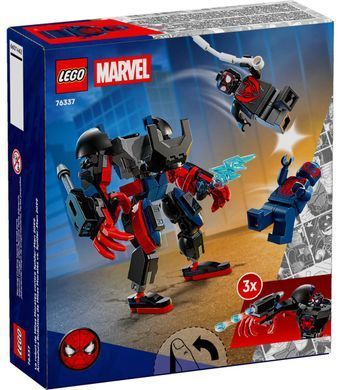 LEGO 76337 Marvel Miles Morales Mech vs. Spider-Man 2099