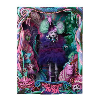 Колекційна лялька Monster High Skullector SDCC Sweet Screams &mdash; Твайла (HYW02) &ndash; фото товару Monster High з категорії Ляльки Monster High (Монстер Хай). Оригінал, доставка по Україні